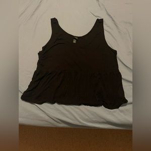 Wild fable peplum tank - medium